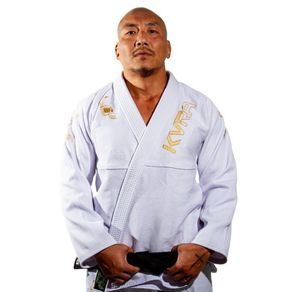 Photo1: KVRA Jiu-Jitsu Gi GOLD ARTE White (1)