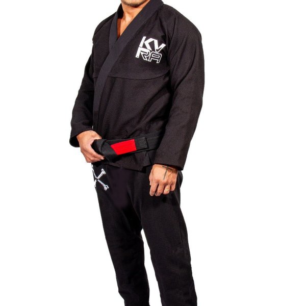 Photo3: KVRA Jiu-Jitsu Gi COMPETITION SUPREME Black (3)