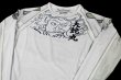 Photo6: BULL TERRIER Rashguard OROCHIMARU Long Sleeve White (6)