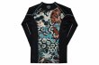 Photo5: BULL TERRIER Rashguard OROCHIMARU Long Sleeve Black (5)