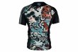 Photo3: BULL TERRIER Rashguard OROCHIMARU Short Sleeve Black (3)