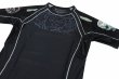 Photo6: BULL TERRIER Rashguard OROCHIMARU Short Sleeve Black (6)