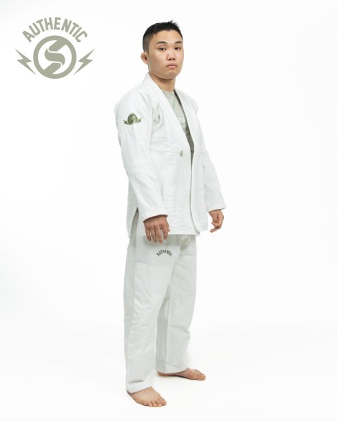 Photo7: SUNDAY GROCERY STORE Jiu-Jitsu Gi AUTHENTIC White (7)