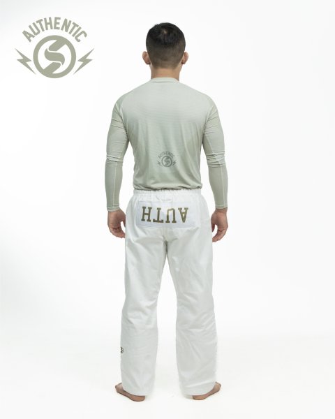 Photo9: SUNDAY GROCERY STORE Jiu-Jitsu Gi AUTHENTIC White (9)