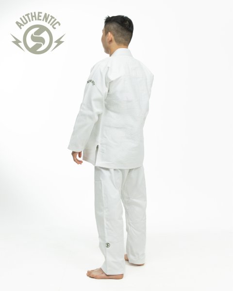 Photo8: SUNDAY GROCERY STORE Jiu-Jitsu Gi AUTHENTIC White (8)