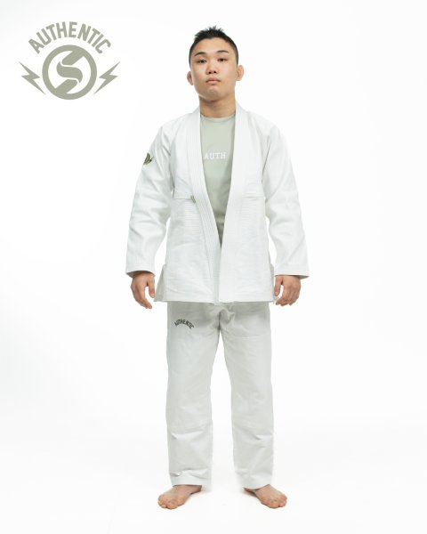 Photo6: SUNDAY GROCERY STORE Jiu-Jitsu Gi AUTHENTIC White (6)