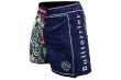 Photo2: BULL TERRIER Fight Shorts OROCHIMARU Navy (2)