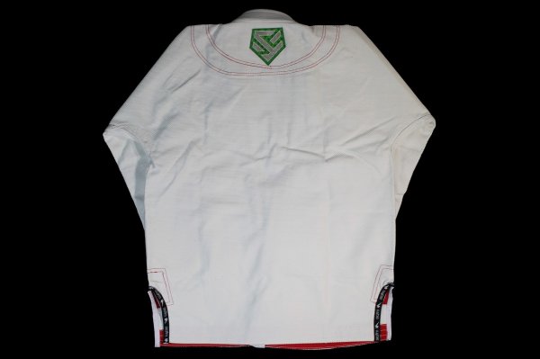 Photo2: Storm Kimonos Jiu Jitsu Gis Commander White  SALE (2)