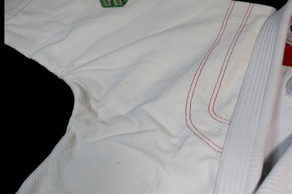 Photo6: Storm Kimonos Jiu Jitsu Gis Commander White  SALE (6)