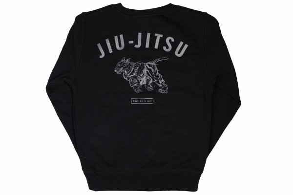 Photo2: BULL TERRIER Kids Sweatshirt Jiu-Jitsu Black (2)