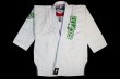 Photo1: Storm Kimonos Jiu Jitsu Gis Commander White  SALE (1)