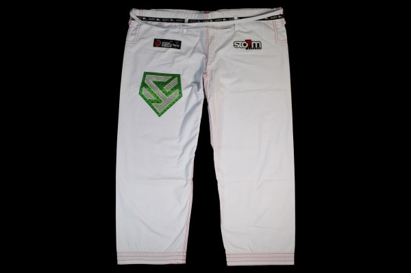 Photo3: Storm Kimonos Jiu Jitsu Gis Commander White  SALE (3)