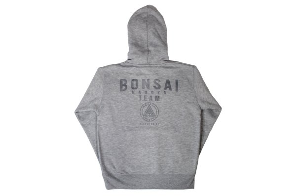 Photo2: BULL TERRIER Kleber Koike Gym Zip Hoodie Parka Gray (2)