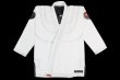 Photo1: BULLTERRIER KIDS Jiu-Jitsu Gi Super Light LAS White (1)