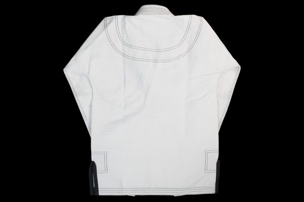 Photo3: BULLTERRIER KIDS Jiu-Jitsu Gi Super Light LAS White (3)