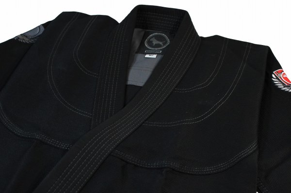 Photo5: BULLTERRIER KIDS Jiu-Jitsu Gi Super Light LAS Black (5)