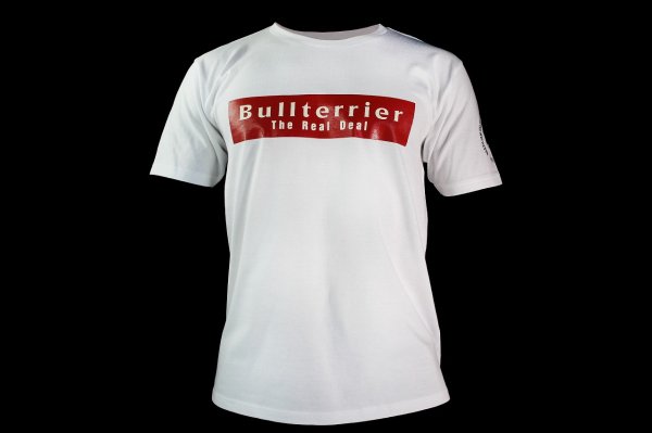 Photo4: BULL TERRIER T-Shirt BASIC LOGO White (4)