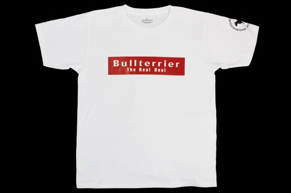 Photo1: BULL TERRIER T-Shirt BASIC LOGO White (1)