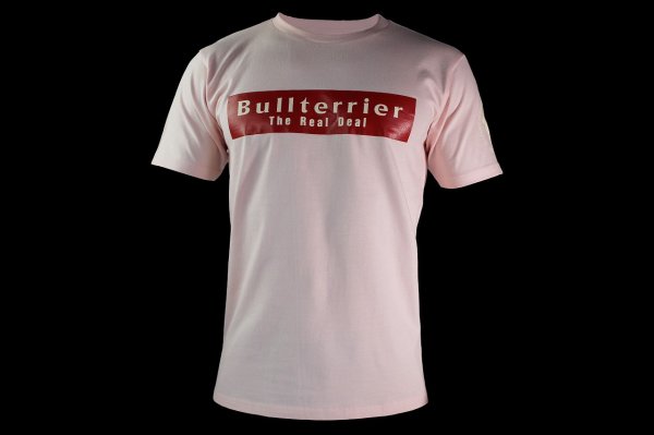 Photo4: BULL TERRIER T-Shirt BASIC LOGO Light Pink (4)