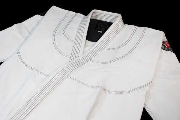 Photo4: BULLTERRIER Jiu-Jitsu Gi Super Light LAS White (4)