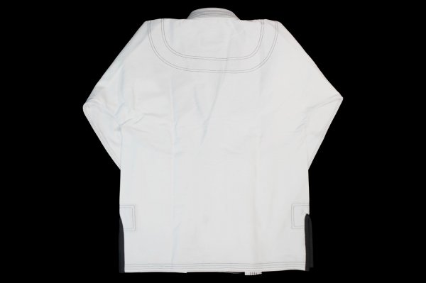 Photo2: BULLTERRIER Jiu-Jitsu Gi Super Light LAS White (2)
