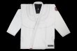 Photo1: BULLTERRIER Jiu-Jitsu Gi Super Light LAS White (1)