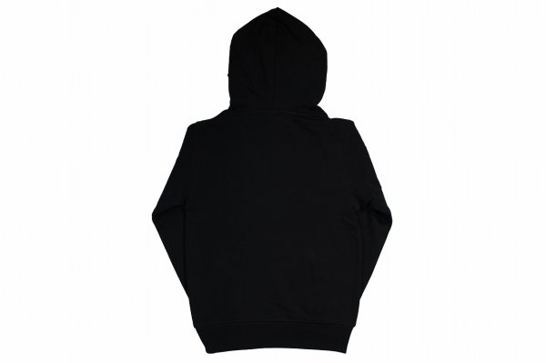 Photo2: BULL TERRIER Kids Hoodie Parka PAINT Black (2)