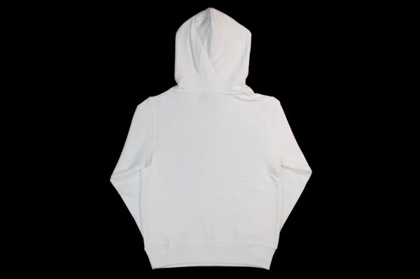 Photo2: BULL TERRIER Kids Hoodie Parka PAINT White (2)