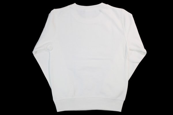 Photo2: BULL TERRIER Kids Sweatshirt PAINT White (2)