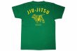 Photo2: BULL TERRIER Kids T-Shirts Jiu-Jitsu Green (2)