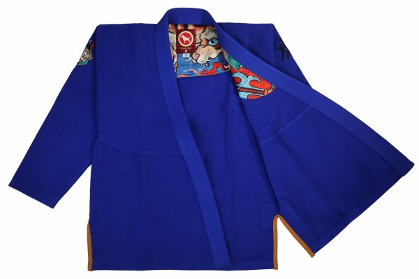 Photo2: BULLTERRIER Jiu-Jitsu Gi TORAH Blue (2)