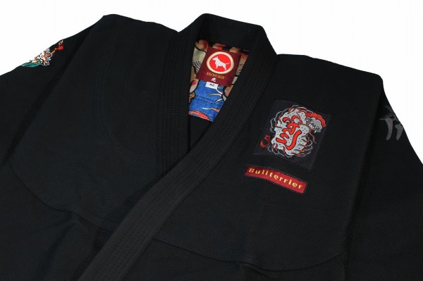 Photo5: BULLTERRIER Jiu-Jitsu Gi TORAH Black (5)