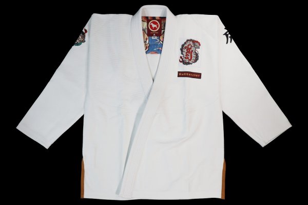 Photo1: BULLTERRIER Jiu-Jitsu Gi TORAH White (1)