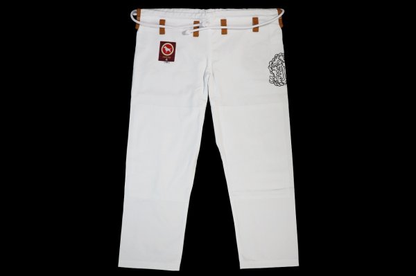 Photo4: BULLTERRIER Jiu-Jitsu Gi TORAH White (4)