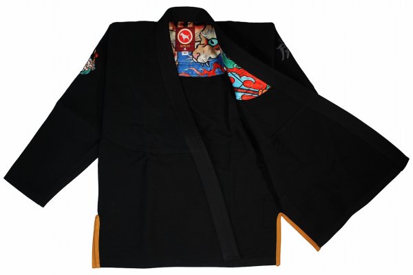 Photo2: BULLTERRIER Jiu-Jitsu Gi TORAH Black (2)