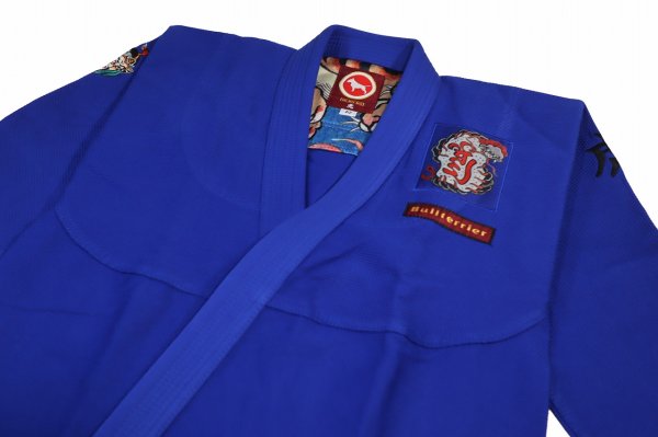 Photo5: BULLTERRIER Jiu-Jitsu Gi TORAH Blue (5)