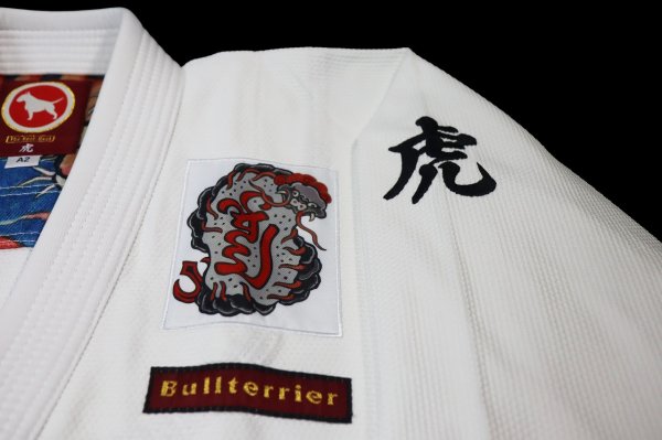 Photo6: BULLTERRIER Jiu-Jitsu Gi TORAH White (6)