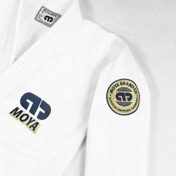 Photo4: MOYA BRAND Jiu-Jitsu Gi 26 FLAGSHIP White (4)