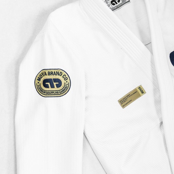 Photo7: MOYA BRAND Jiu-Jitsu Gi 26 FLAGSHIP White (7)