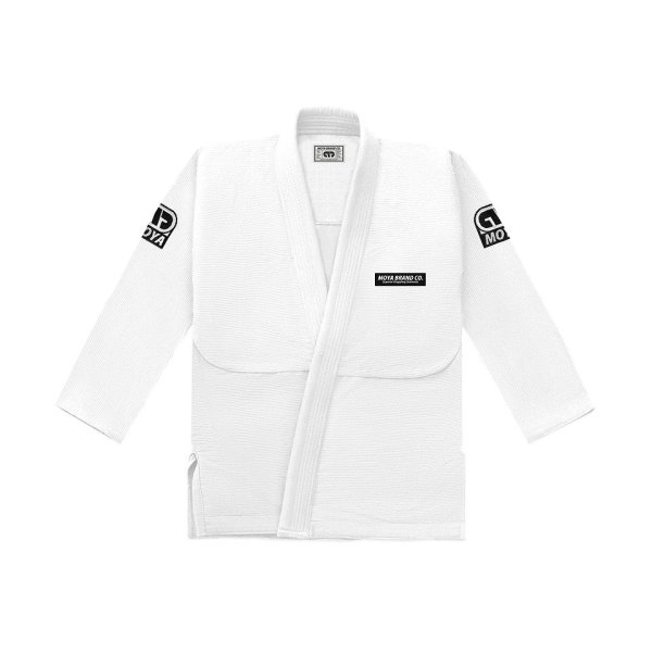 Photo1: MOYA BRAND Jiu-Jitsu Gi STANDARD ISSUE XI White (1)