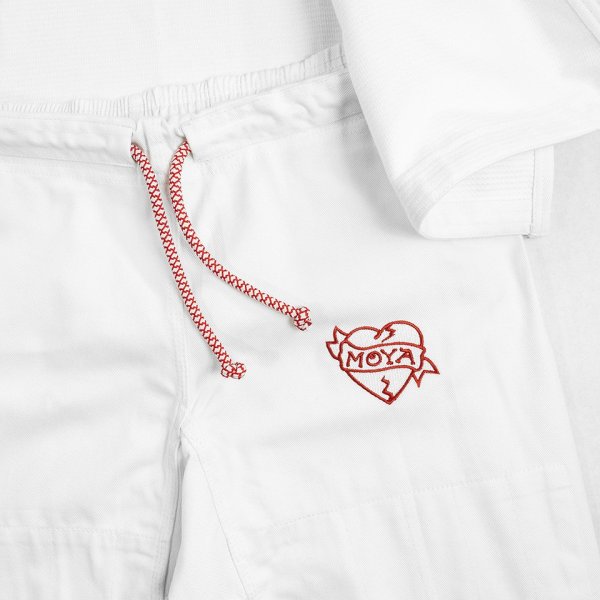 Photo9: MOYA BRAND Jiu-Jitsu Gi LOVE x HATE White  (9)