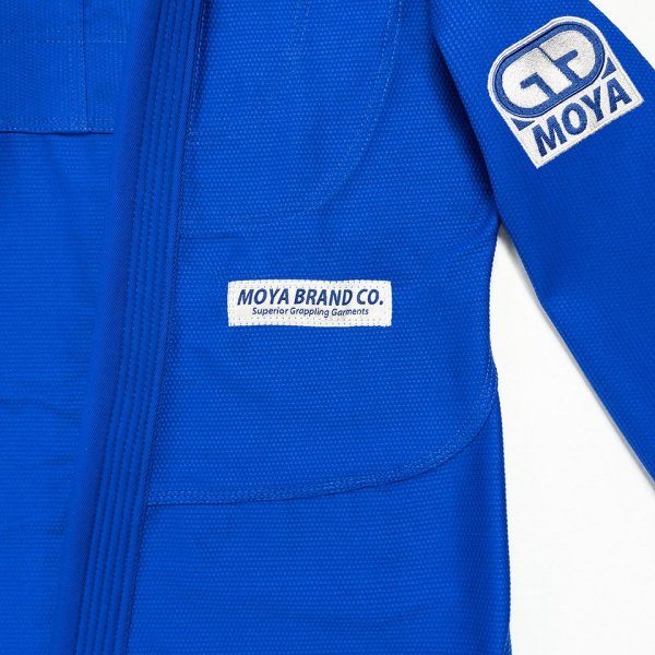 Photo5: MOYA BRAND Jiu-Jitsu Gi STANDARD ISSUE XI Blue (5)