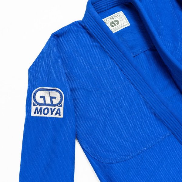Photo6: MOYA BRAND Jiu-Jitsu Gi STANDARD ISSUE XI Blue (6)