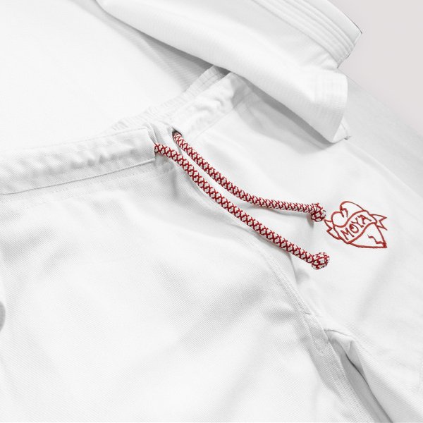 Photo10: MOYA BRAND Jiu-Jitsu Gi LOVE x HATE White  (10)