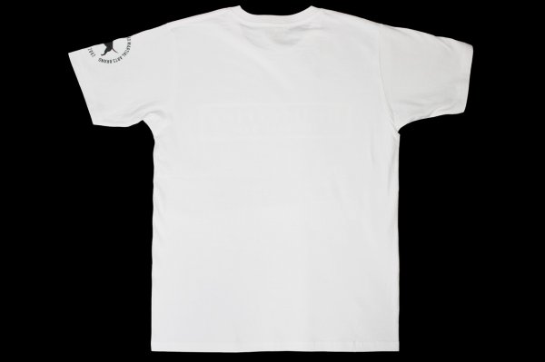 Photo2: BULL TERRIER T-Shirt Box Logo Flock White (2)