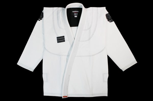 Photo1: BLACK BULL Jiu-Jitsu Gi LIGHT XR White (1)