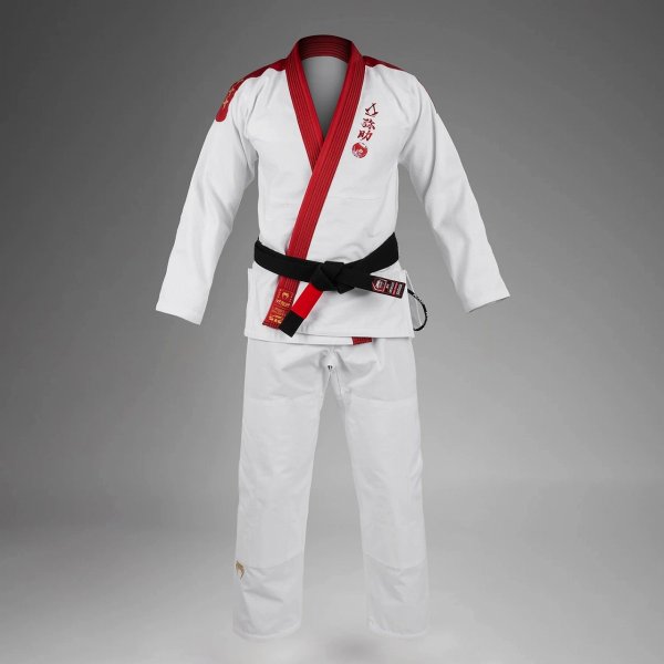 Photo1: VENUM x ASSASSIN`S CREED Jiu Jitsu Gi SHADOWS White/Red (1)