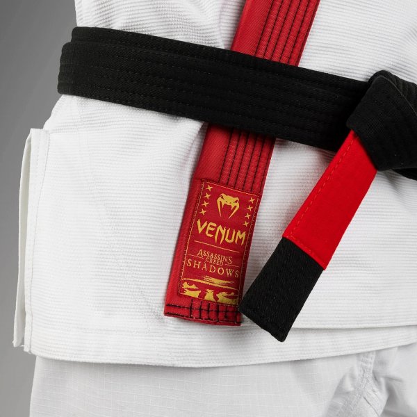Photo4: VENUM x ASSASSIN`S CREED Jiu Jitsu Gi SHADOWS White/Red (4)