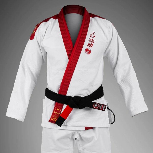 Photo2: VENUM x ASSASSIN`S CREED Jiu Jitsu Gi SHADOWS White/Red (2)