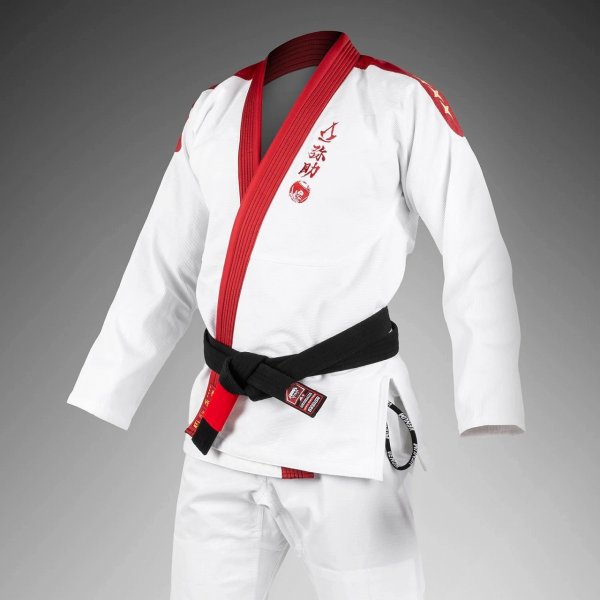 Photo3: VENUM x ASSASSIN`S CREED Jiu Jitsu Gi SHADOWS White/Red (3)